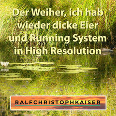 Der Weiher, ich hab wieder dicke Eier und der Song Running System by Ralf Christoph Kaiser und Kaiser Musix in zwei Versionen als High Resolution Wav Download inklusive Video und original Fotos - ralfchristophkaiser.com Musik und Noten