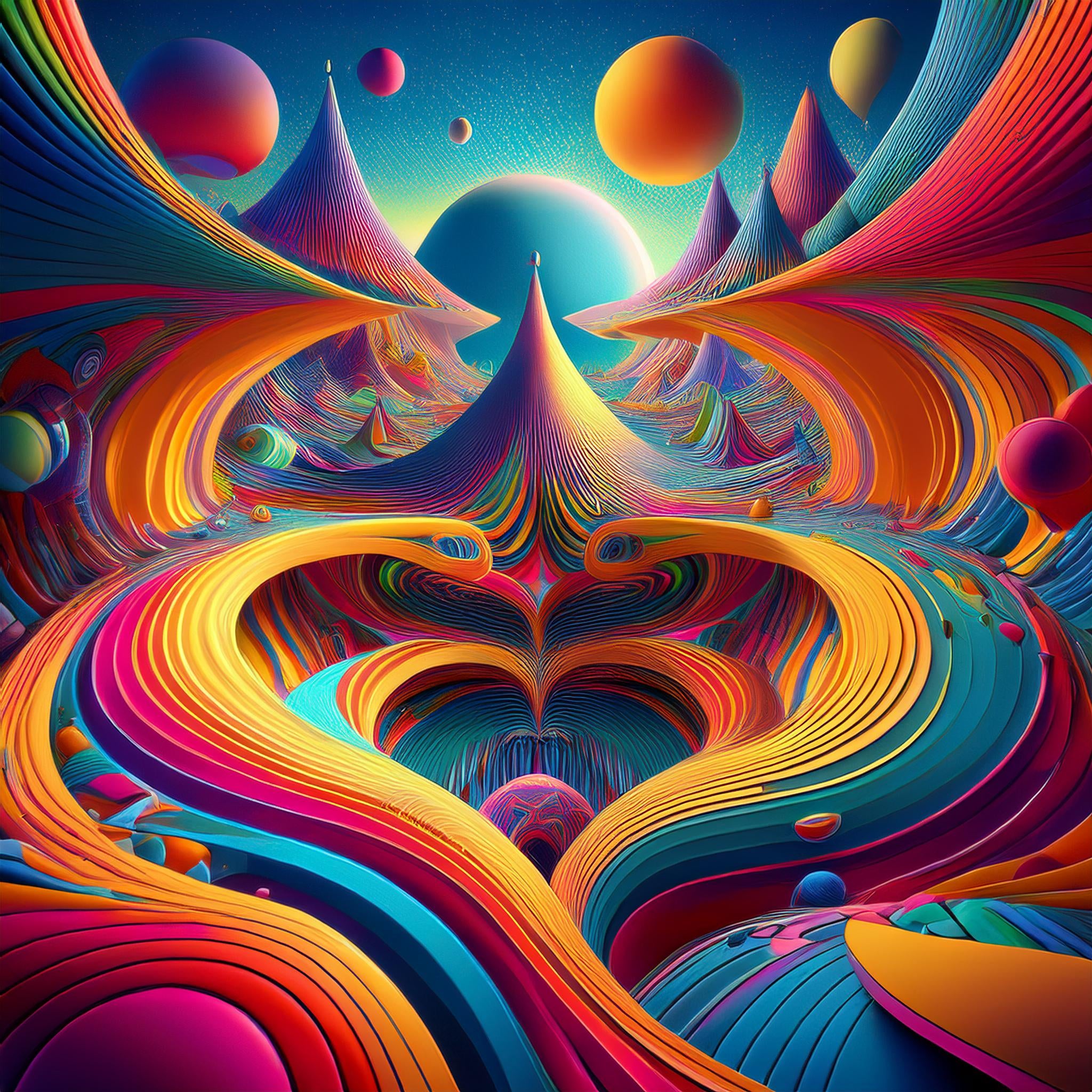 new electronica playlist with special effects 15 songs plus 24 illustrations channeled by ralf christoph kaiser with suno and adobe firefly instant download