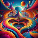 new electronica playlist with special effects 15 songs plus 24 illustrations channeled by ralf christoph kaiser with suno and adobe firefly instant download