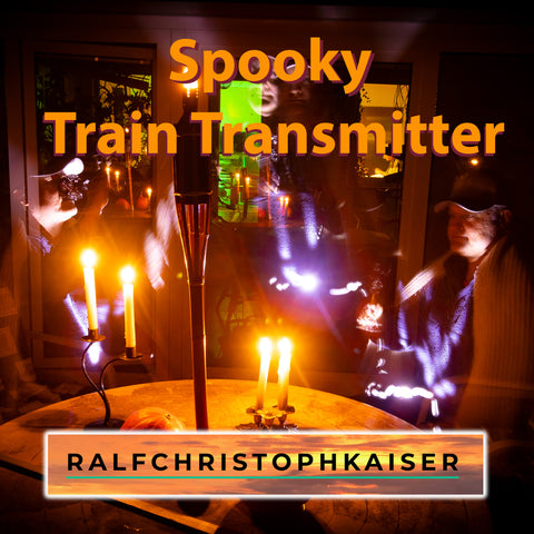 Spooky Train Transmitter by Ralf Christoph Kaiser neues Halloween Stück für Blasmusik Orchester Full Score Full Orchestra Leadsheet and Parts in G-Minor und wav und mp3 und cover und midi und audiospuren einzeln